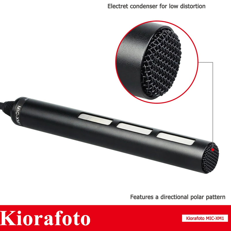 Camera Camcorder Microphone for Sony HXR-NX30 HXR-NX70 HXR-NX5 DSR-PD170 HVR-A1 HDR-AX2000 HVR-Z7 HVR-Z5 HVR-Z1 Replaces ECM-XM1