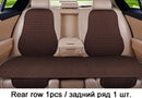Car Seat Cover Front/Rear Flax/Linen Seat Cushion Protector Pad Black/Red/Beige/Grey/Coffee/Brown For Audi A3 A5 D2 X45