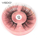 YSDO 1 pair 3D Mink Lashes Cruelty free Eyelashes Makeup maquillaje False Eyelashes Fluffy Fake Lashes Thick Faux Cils Maquiagem