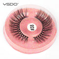 YSDO 1 pair 3D Mink Lashes Cruelty free Eyelashes Makeup maquillaje False Eyelashes Fluffy Fake Lashes Thick Faux Cils Maquiagem