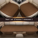 Car Seat Cover Front/Rear Flax/Linen Seat Cushion Protector Pad Black/Red/Beige/Grey/Coffee/Brown For Audi A3 A5 D2 X45