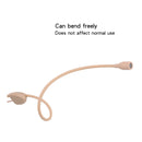 Upgrade Version Electret Condenser Headworn Headset Microphone 3.5mm Jack TRS Locking Mic For Sennheiser Body Pack Thick Cable