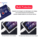 PALO 1.5V AA Li-ion Rechargeable Battery AA 1.5V 2800mWh lithium AA li-ion rechargeable battery Bateria AA 1.5V for thermometer