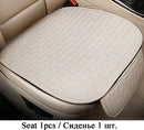 Car Seat Cover Front/Rear Flax/Linen Seat Cushion Protector Pad Black/Red/Beige/Grey/Coffee/Brown For Audi A3 A5 D2 X45