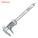 Electronic Digital Caliper Carbon Fiber Dial Vernier Caliper Gauge Micrometer Measuring Tool Digital Ruler. - 150mm 100mm
