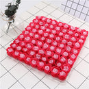 Soap rose flower head, artificial flowers, wedding decoration, Valentine's Day gifts