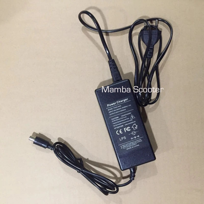Electric Scooter Charger Adapter 42v 2A EU US for Xiaomi Mijia M365 Ninebot Es1 Es2 Kick Scooter Skateboard Power Supply Charger