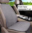 Car Seat Cover Front/Rear Flax/Linen Seat Cushion Protector Pad Black/Red/Beige/Grey/Coffee/Brown For Audi A3 A5 D2 X45