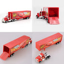 Pixar Car 3 Lightning m/c/Queen Jackson Storm Mack Truck 1:55 Diecast Metal Car Model Toy Boy Christmas Gift. - 7PCS/Set Disney