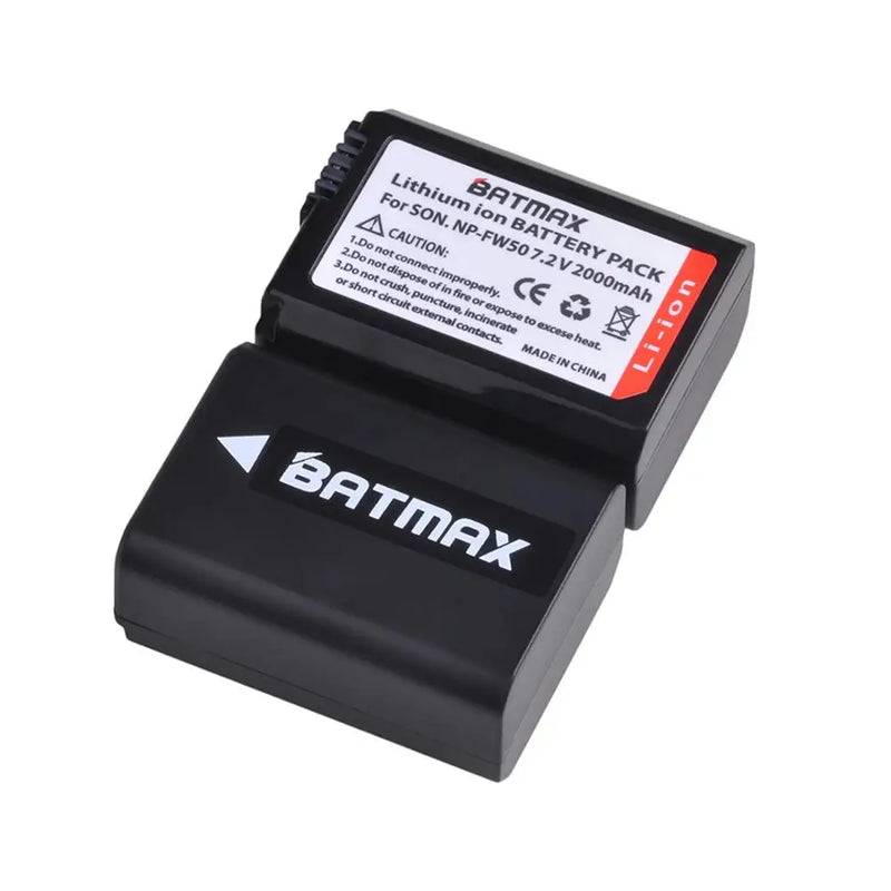 Dual Charger for Sony A6000 A6400 A6300 A6500 A7 A7II A7RII A7SII A7S A7S2 A7R. - 4X 2000mAh NP-FW50 NP FW50 Battery + LED USB
