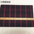 Plaid Fabric Christmas By Meter for Skirt Uniform Dresses Background Diy Sewing Scottish Style Cloth Soft Breathable Comfortable