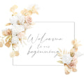 Yannew Artificial Flower Arch Kit for Wedding, Eucalyptus Garland.
