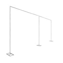 Photography Backdrop Curtain Frame Stand Kit,
