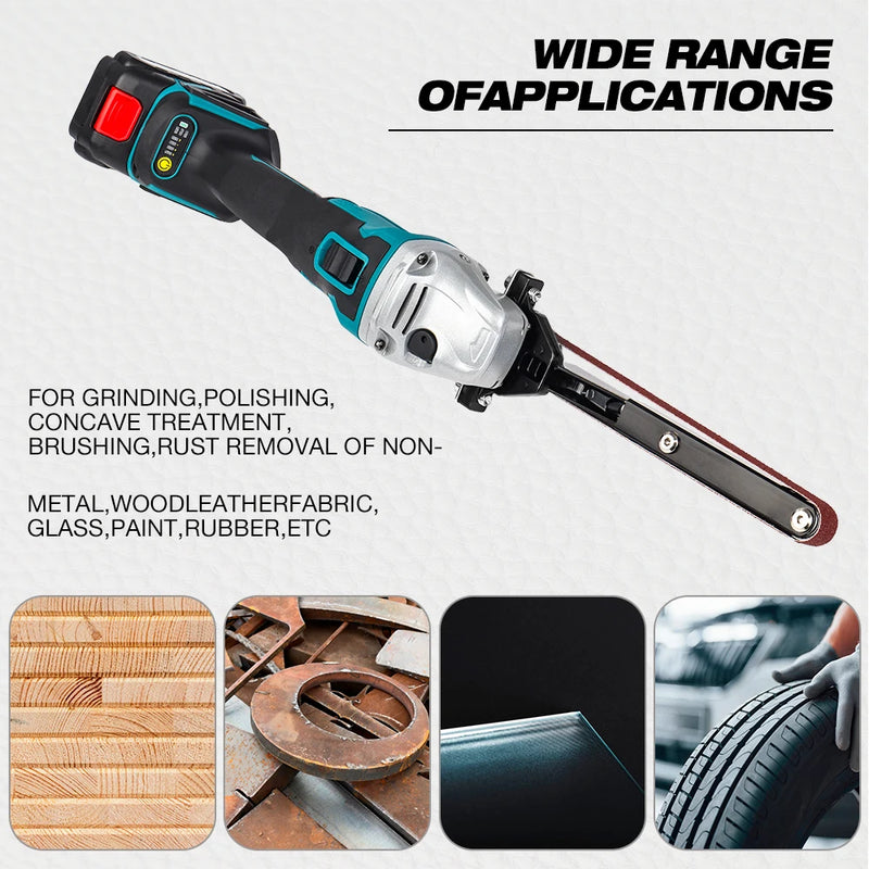 Grinder Mini Sander Multifunctional Cordless Polishing Machine, Home Angle Grinder Modification Belt Sander Accessories, Tools