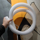 Foam arch for artificial flower arrangements, multipurpose decoration,