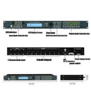 Paulkitson Audio Processor 4.8sp Professional Linear Array Stage Performance Chinese Digital Speaker Bass Divider 4-In And 8-Out