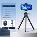 Roreta 2025 new Flexible Octopus Tripod for Phone Camera DSLR 2in1 Design Tripod With Phone Holder Side Cold Shoe 1/4'' Screw