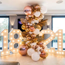 Giant LED Light Up Birthday Number Figure for 1st Birthday, Anniversary, Wedding,
