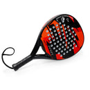 Padel Racket Carbon Fiber Surface with EVA Memory Flex Foam Core Padel Tennis Racquets Lightweight. - IANONI