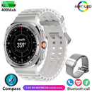 Smart Watch, IP68 Waterproof Bluetooth Call Compass Smartwatch for Men Women 1.43" AMOLED Screen SpO2. - NEW 2025 Watch 7 Ultra 47mm
