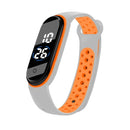 Fashion Sports Watch for Kids Children Waterproof Led Digital Watch Ultra-light Silicone Strap Teen Boys Girls WristWatch Unisex