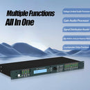 Paulkitson Audio Processor 4.8sp Professional Linear Array Stage Performance Chinese Digital Speaker Bass Divider 4-In And 8-Out