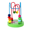Baby Toys Wooden Roller Coaster Bead Maze Abacus Math Toys. Toddler Early Educational Toys for Kids Children 1-3 Years.
