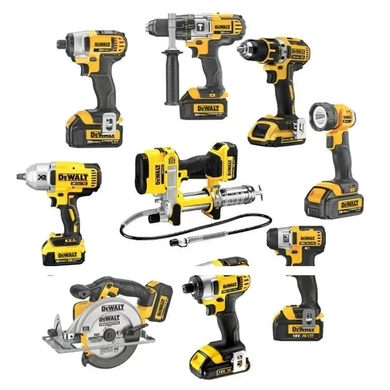 battery charger, fast charging, lithium battery, tool battery . - DEWALT original 20V, 5AH, DCB115, DCB118