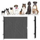 Retractable Indoor Pet Safety Gate Wide, Mesh Fence for Dogs & kitten, Mounting Accessories Included for Doors & Hallways
