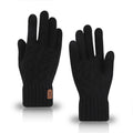 Winter Touch Screen Knitted Warm Glove Outdoor Anti Slip Cycling Driving Cold Proof Five Finger Glove Fashion Solid Glove Unisex