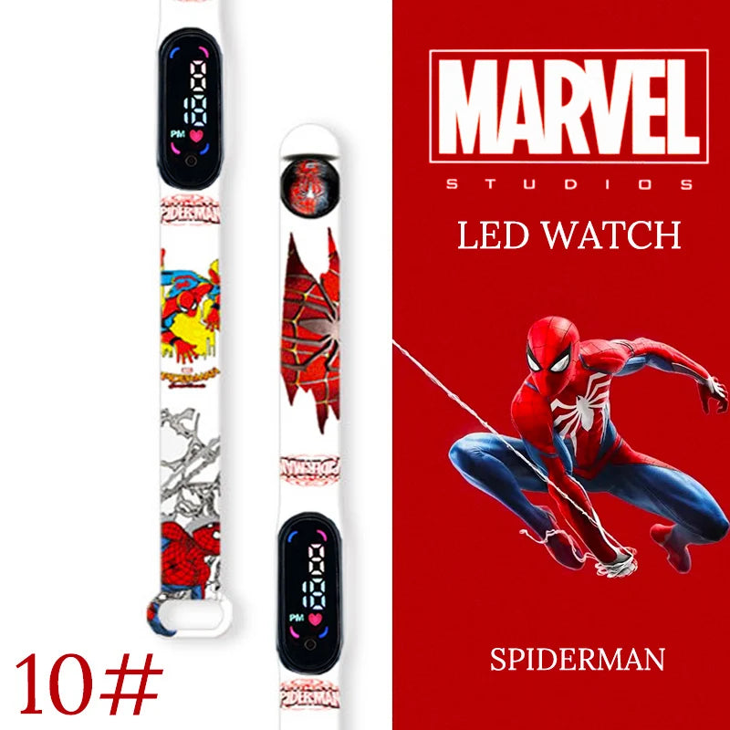 Spiderman Kid's Watches Men Sport. Bracelet Waterproof. - MINISO