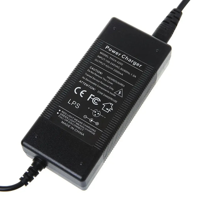 AC 110V-220V Electric Scooter Battery Charger DC 42V 2A For Xiaomi M365 Self Balancing Hoverboard 36V Lithium Battery Group