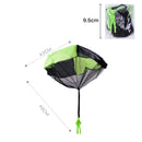 Decompression Toy Kid Mini Parachute Indoor Outdoor Sport Toy Kindergarten Hand Throwing Small Toy Parent-child Interactive Game