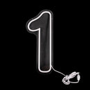 Neon Number Sign for Birthday, Acrylic 0-9 Lights with Switch for Wedding, Party