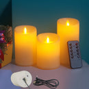 Flameless LED Candles, USB Rechargeable, with Remote Control