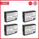 Digital Camera Battery for Canon EOS 1100D 1200D 1300D 2000D 4000D Rebel T3 T5 T6 KISS X50 X70 Battery. - 4Pcs LP-E10 LPE10 LP E10