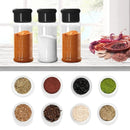 5/10/15/20PC Jars for spices Salt and Pepper Shaker Seasoning Jar spice organizer Plastic Barbecue Condiment Kitchen Gadget Tool