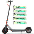 JUICEASE - Electric Scooter 8.5" Solid Tire 350W 7.8/10.5AH Battery Foldable 15-35KM Max Range