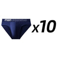 10 Pcs/Lot Men's Briefs Underwear Letter Comfortable Panties Shorts Sexy Boxer Shorts Gifts for Man Underpants - BUY ABROAD NOW