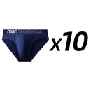 10 Pcs/Lot Men's Briefs Underwear Letter Comfortable Panties Shorts Sexy Boxer Shorts Gifts for Man Underpants - BUY ABROAD NOW