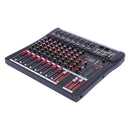 8 Channel Audio Mixer, Bluetooth Studio Mixer Audio DJ Sound Board Controller with USB for Professional and Beginners