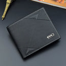 Wallet Clutch Solid Men Business Slim