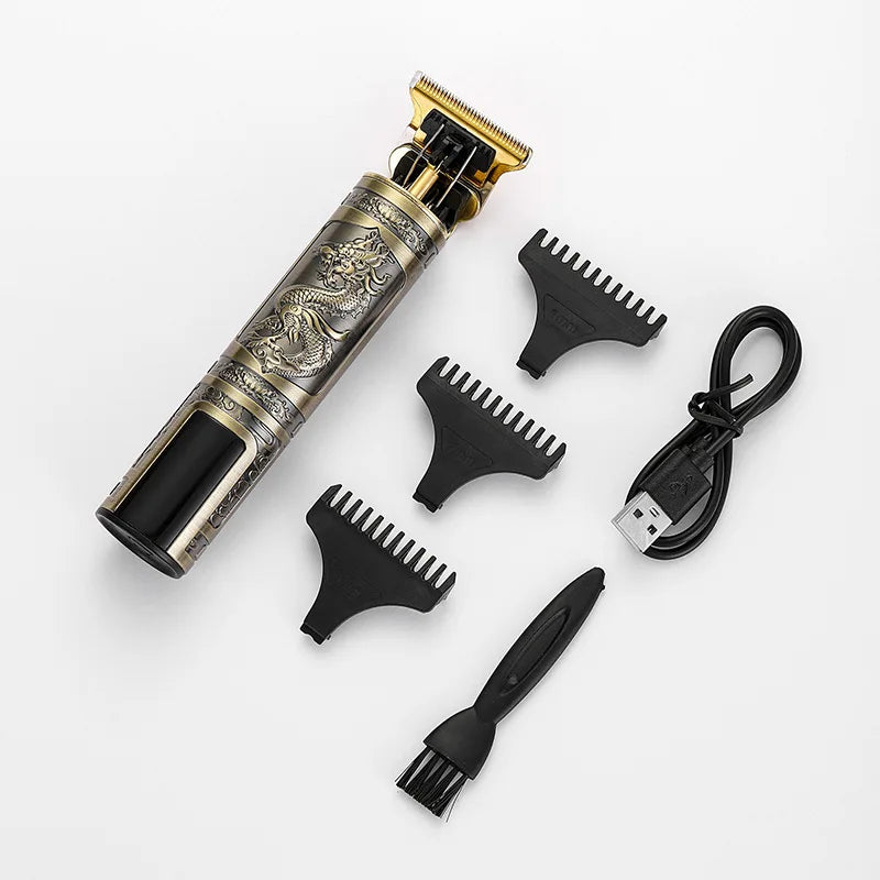 Hair Clipper Shaving, Hair Trimming, Hair Trimming, Electric Shaver, Boyfriend, Gift Barber, Clippers. - Three-speed Variable Gear T9