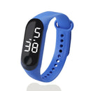 Fashion Sports Watch for Kids Children Waterproof Led Digital Watch Ultra-light Silicone Strap Teen Boys Girls WristWatch Unisex
