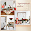 Artificial velvet roses, real touch fake roses, Valentine's Day flowers