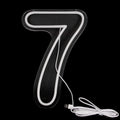 Neon Sign with Numbers for Birthday, Acrylic Lights