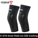 VEMAR Breathable Anti-fall Motorcycle Knee Elbow Pads High Elasticity Motocross Knee Guard DH MTB Cycling Moto Sleeves Kneepads