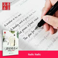 English Copybook for Calligraphy Books for Adult Word Handwriting Italian Italic Round Printitalian English Practice Book