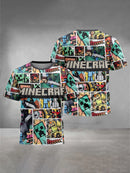 Hot Game 3D Print Baby Clothing 5 to 14 Years Male Outdoor Clothes for-M-M-minecrafts-Children Boy Girl Child T-Shirt Top Shirts