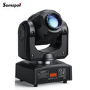 Somspot Gobos Moving Head Light Beam RGBW Stage Effect Lighting Projector for DJ Disco KTV Party Wedding Holiday Bar Club, 1/2PC